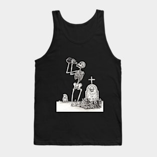 Sugar skull celebration day of the dead. Tank Top